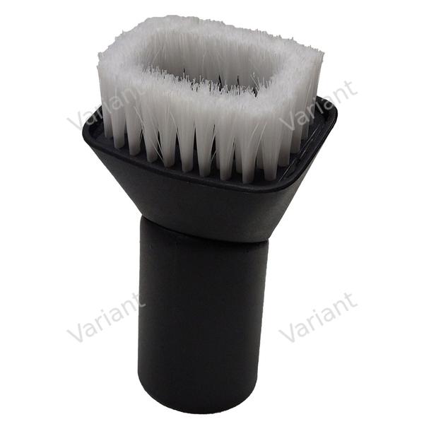 Swivel dusting brush - 35mm - white PP hair - V050 ECONOMY