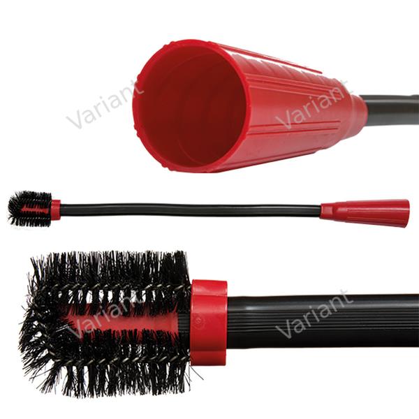 Flexi-clean - 30/37mm - universal - brush - red/black