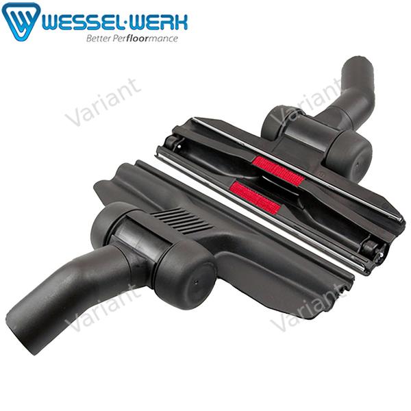 RD285 - Carpet nozzle - 32mm 28.5cm - 2 small wheels - 2 large wheels - Wessel-Werk