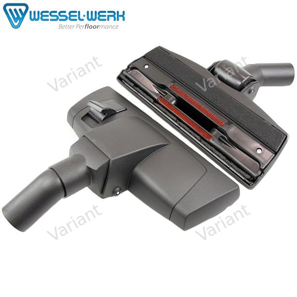 RD270 - Combi floor tool - 35mm 27cm - 1 wheel - PP sole - felt strip - Wessel-Werk