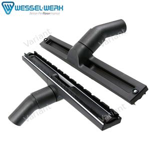 D370 - Brush floor tool - 32mm 37cm - gliders - PP hair - Wessel-Werk