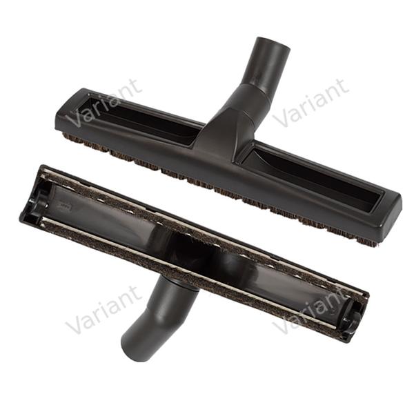 Brush floor tool - 35mm 36cm - 2 wheels - horsehair/PP hair - ECONOMY