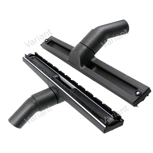 D370 - Brush floor tool - 38mm 37cm - gliders - PP hair - Wessel-Werk