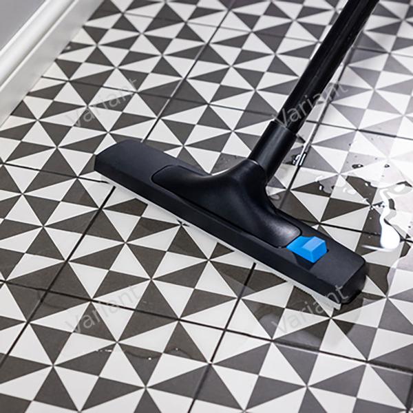 CD370 - ClickBrush - capteur liquides - 50mm 37cm - bandes caoutchouc - roues - Wessel-Werk