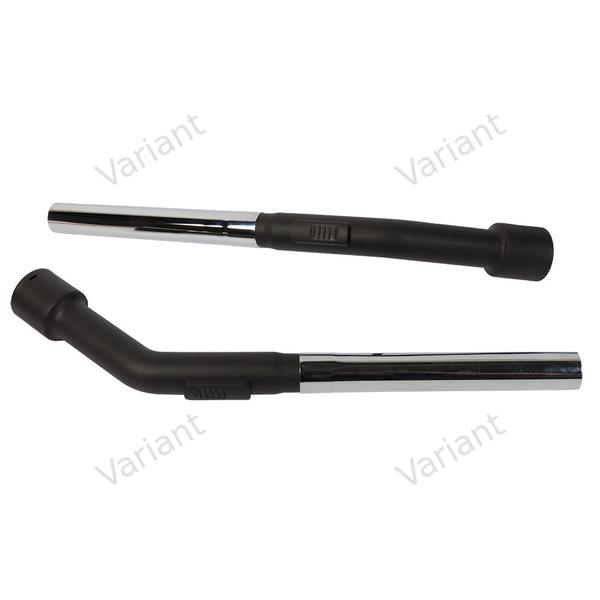 Bent end - 32mm - clicksystem - chrome tube 23cm - PP - Variant