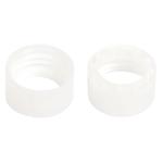 Screw cuff - 32mm - Plastiflex - white