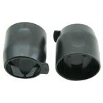 Connector replacement - Outercasing - Lectriflex - Black - Central Vac - 35mm  - 1 3/8