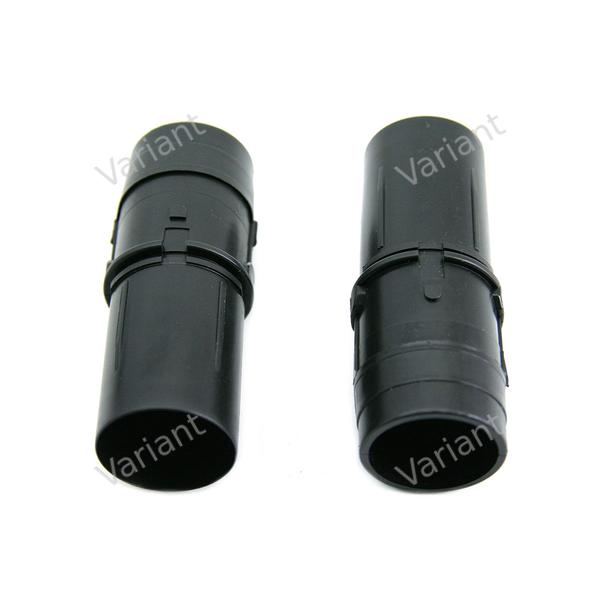 Connector Replacement - Tube - Lectriflex - Black - Central Vac - 35mm - 1 3/8