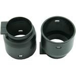 Wall plate housing - 35mm - Lectriflex - Central Vac - Wel cuff (Narrow pins Italy)