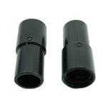 Screw cuff - 38/38mm - Temperature resistant - black