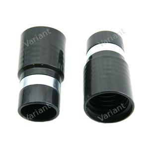 Screw cuff - 32mm - metal ring - 32mm - black