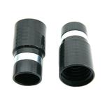 Screw cuff - 32mm - metal ring - 32mm - black