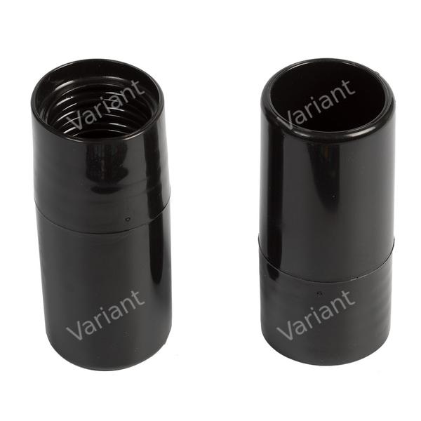 Screw cuff - 32/38mm - black - universal