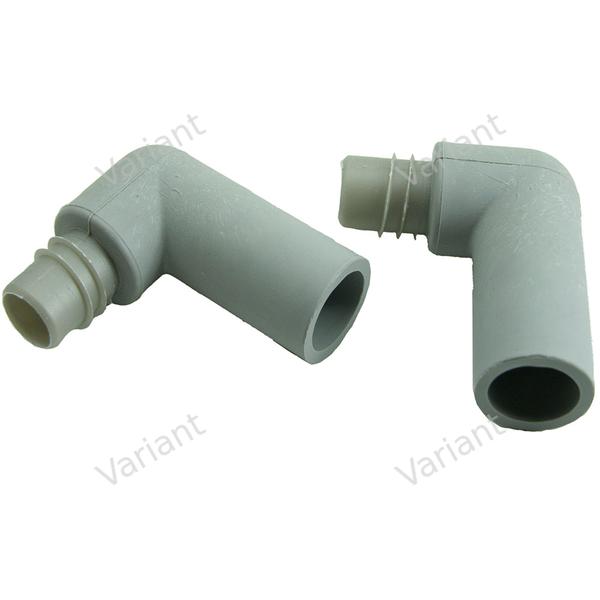 Screw cuff - 19/22mm 90° - grey