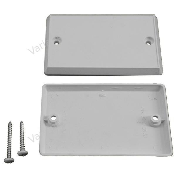 Wall plate - Rectangular - SV8001 - Central Vac