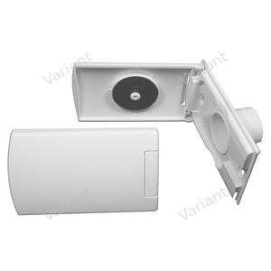 R-Vex - inlet valve - rectangular - white - Central Vac