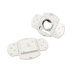 Mounting plate - plaster plate - R-Vex/Vex-S - white - Central Vac