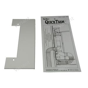 Trimplate - Vacpan - white - Central Vac