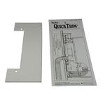 Trimplate - Vacpan - white - Central Vac