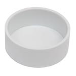 Tube end - 2" - white - Central Vac