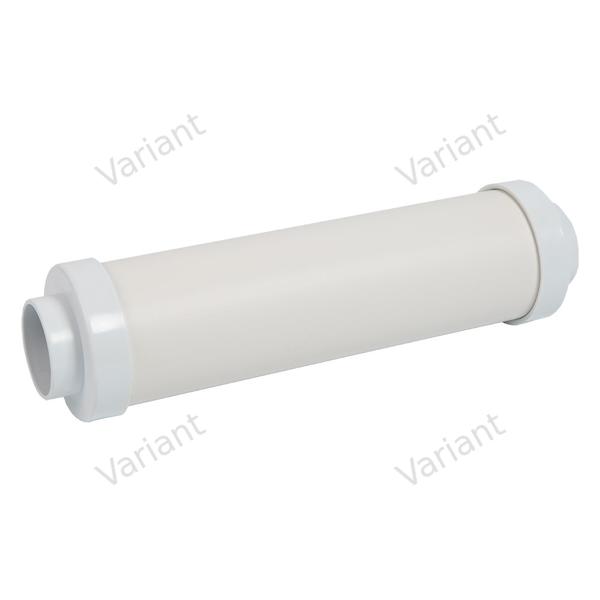 Exhaust muffler - white - Central vac