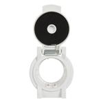 Utility valve - round - white - Central Vac