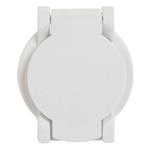 Utility valve - round - white - Central Vac