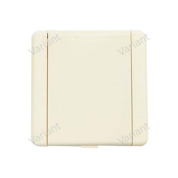 Inlet valve - square cap - beige - Central Vac