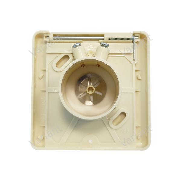 Inlet valve - square cap - beige - Central Vac