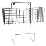 Accessories hanging basket - hose holder - chrome