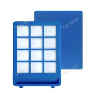 Flat pleated filter - Philips Powerpro/Marathon Ultimate - HEPA - polybag