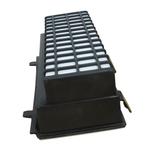 Filtre plissé plat - Bosch/Siemens 573928/577281 - HEPA - poly-sac