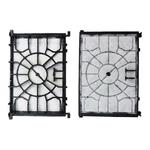 Filtre plissé plat - Bosch/Siemens VZ02MSF - poly-sac