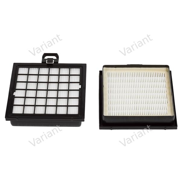 Filtre plissé plat - Bosch/Siemens Dynapower/Ergomaxx - HEPA - boîte