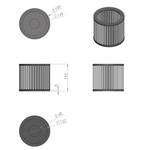 Filtre cartouche - Einhell/Metabo/Parkside