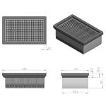 Filtre plissé plat - Kärcher MV4/MV6 - boîte