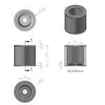 Filtre cartouche - Kärcher (Aspirateur humide et sec)
