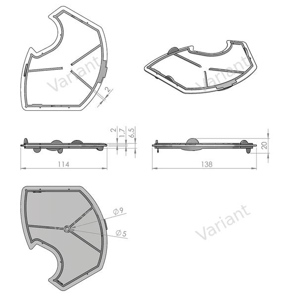 Filtre moteur - Vorwerk VK 140/150