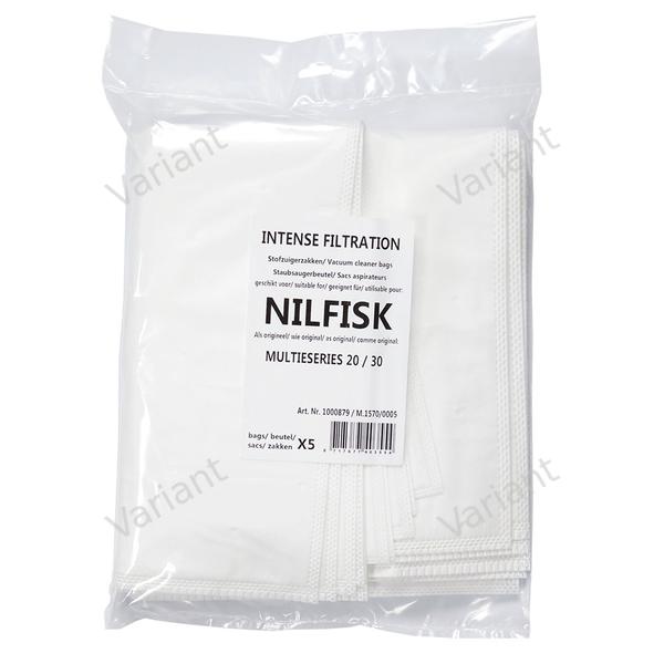 Microfiber - vacuum bags - Nilfisk - polybag