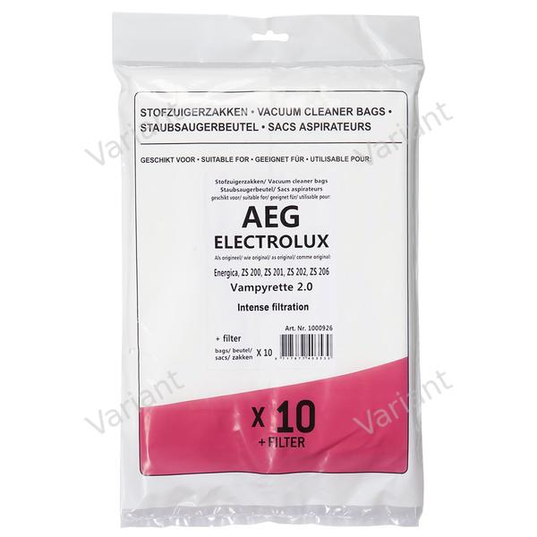 Microfiber - vacuum bags - Aeg, Electrolux - polybag