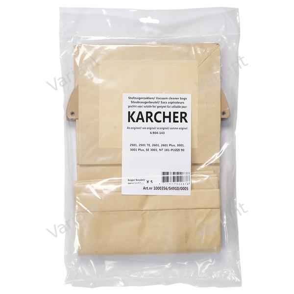 Paper - vacuum bags - Kärcher - polybag