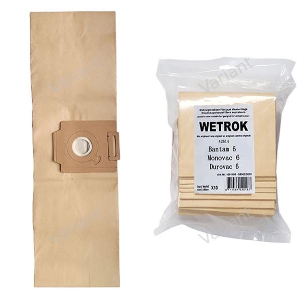 Paper - vacuum bags - Wetrok - polybag